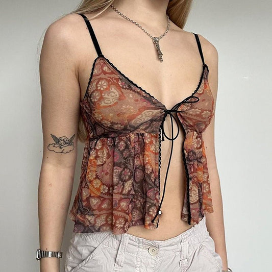 Ethereal Ease - Slim Fit Top by The Nevermore – Unique Blouses by Nevermore Lifestyle & Tech | L Brown
