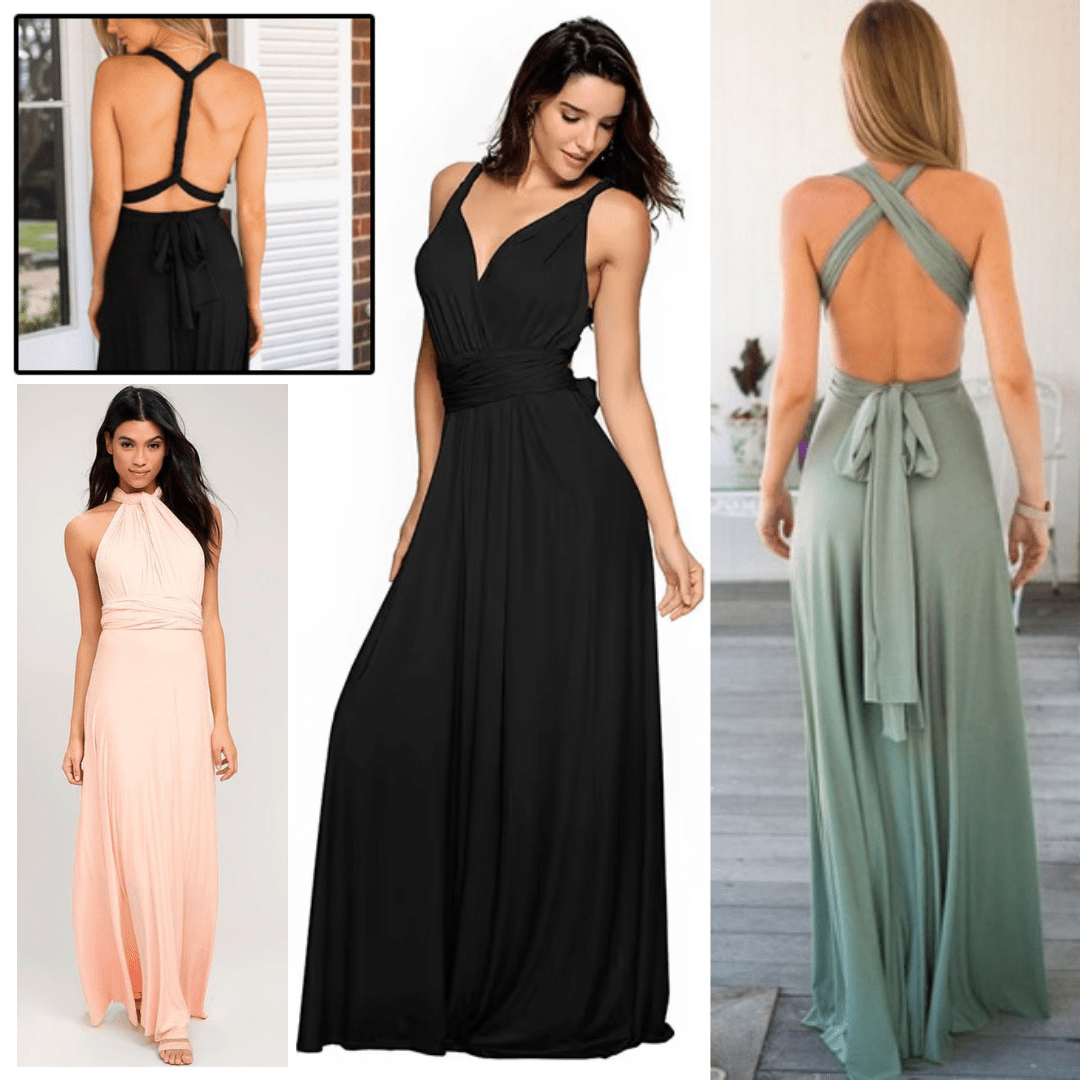 EthereaWrap - Multiway Backless Maxi Dress by The Nevermore