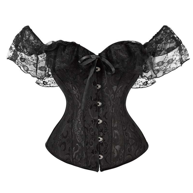 Everalda - The Nevermore Steampunk Gothic Corset for Women – Unique Gothic Fashion by Nevermore Lifestyle & Tech | 2XL 2black