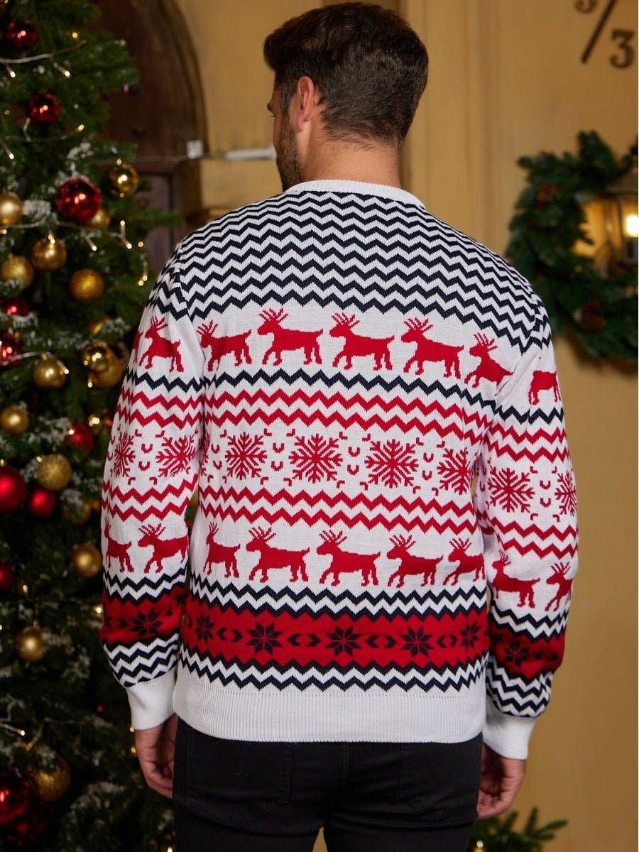 Evergleam Cheer – Christmas Couple Sweater by The Nevermore – Unique Christmas by Nevermore Lifestyle & Tech | L White male