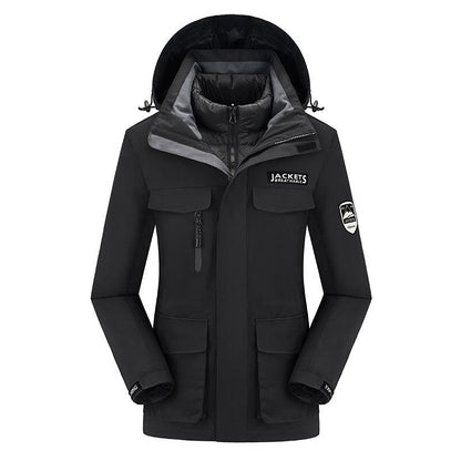 EverVogue - Outdoor Jacket by The Nevermore – Unique Outdoor Jackets by Nevermore Lifestyle & Tech | M Phantom Black Women's