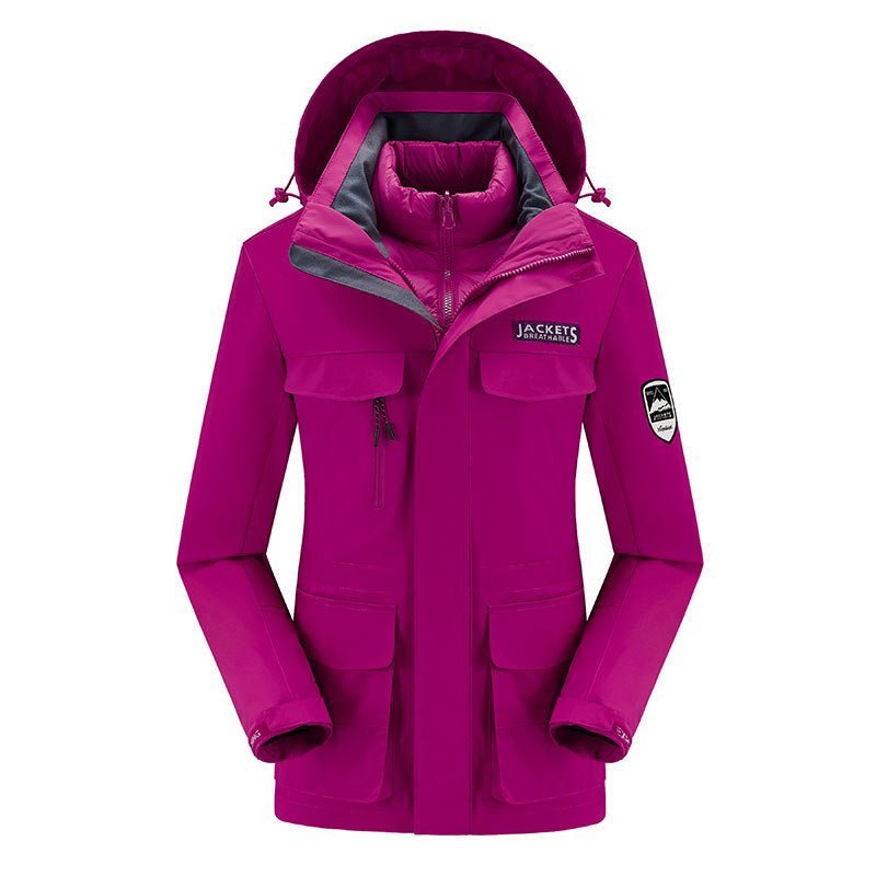 EverVogue - Outdoor Jacket by The Nevermore – Unique Outdoor Jackets by Nevermore Lifestyle & Tech | 2XL Purple Women's