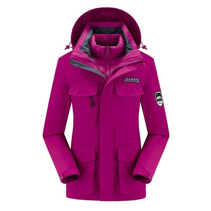 EverVogue - Outdoor Jacket by The Nevermore – Unique Outdoor Jackets by Nevermore Lifestyle & Tech | 2XL Purple Women's