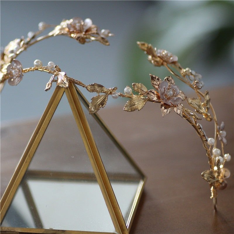 Faerie Teacher - The Nevermore Handmade Tiara Accessories for Women – Unique Tiaras by Nevermore Lifestyle & Tech | Gold