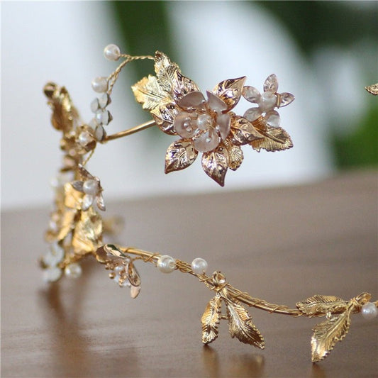 Faerie Teacher - The Nevermore Handmade Tiara Accessories for Women – Unique Tiaras by Nevermore Lifestyle & Tech | Gold