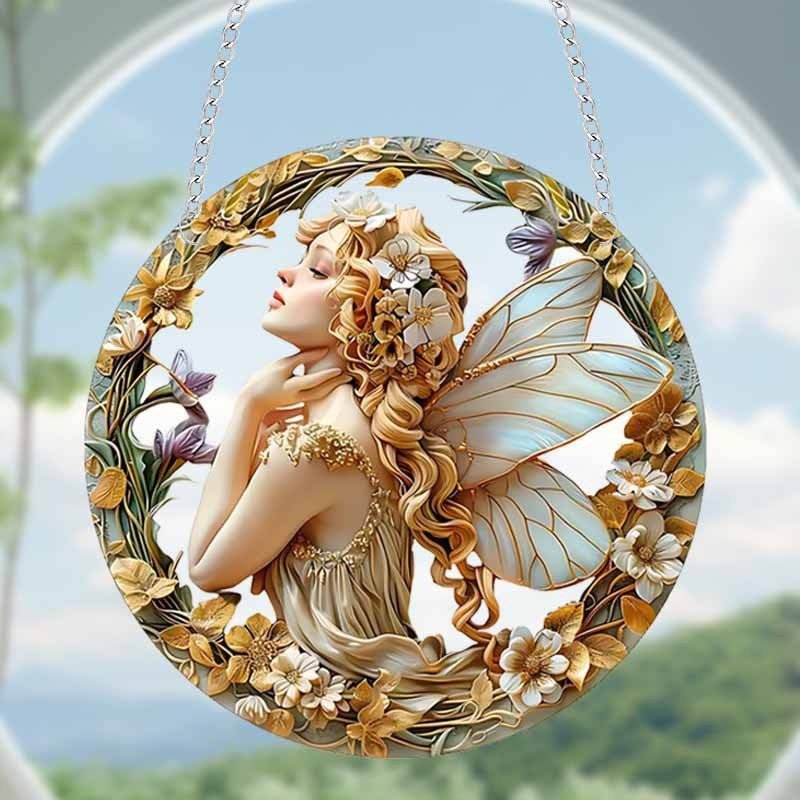 Household Fashion Acrylic Color Window Pendant