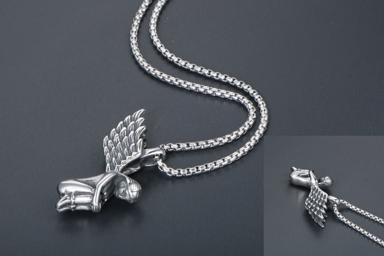 Fallen Angel - Gothic Pendant by The Nevermore – Unique Gothic Pendants by Nevermore Lifestyle & Tech | Individual Pendant