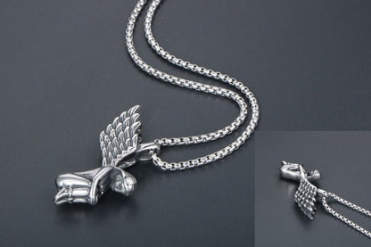 Fallen Angel - Gothic Pendant by The Nevermore – Unique Gothic Pendants by Nevermore Lifestyle & Tech | Individual Pendant