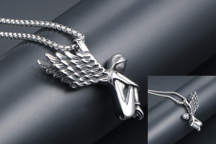 Fallen Angel - Gothic Pendant by The Nevermore – Unique Gothic Pendants by Nevermore Lifestyle & Tech | Individual Pendant