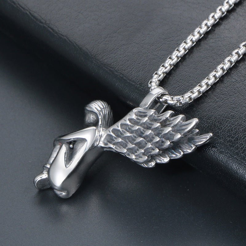 Fallen Angel - Gothic Pendant by The Nevermore – Unique Gothic Pendants by Nevermore Lifestyle & Tech | Individual Pendant