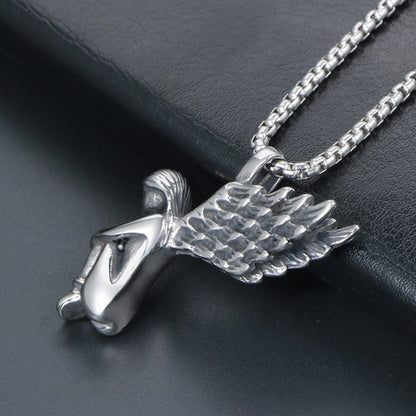 Fallen Angel - Gothic Pendant by The Nevermore – Unique Gothic Pendants by Nevermore Lifestyle & Tech | Individual Pendant