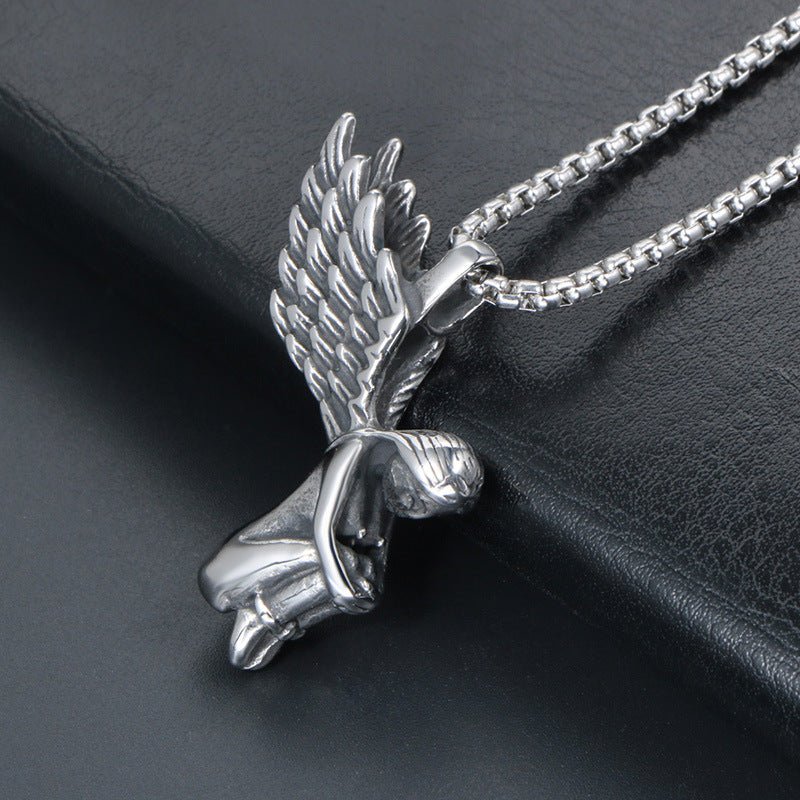 Fallen Angel - Gothic Pendant by The Nevermore – Unique Gothic Pendants by Nevermore Lifestyle & Tech | Individual Pendant