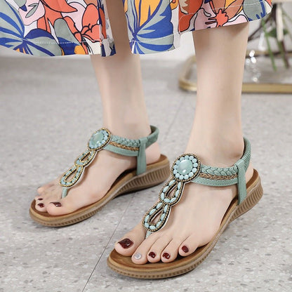 Fizzypop - Boho Weave Sandals by The Nevermore – Unique Boho Style by Nevermore Lifestyle & Tech | Size36 Apricot