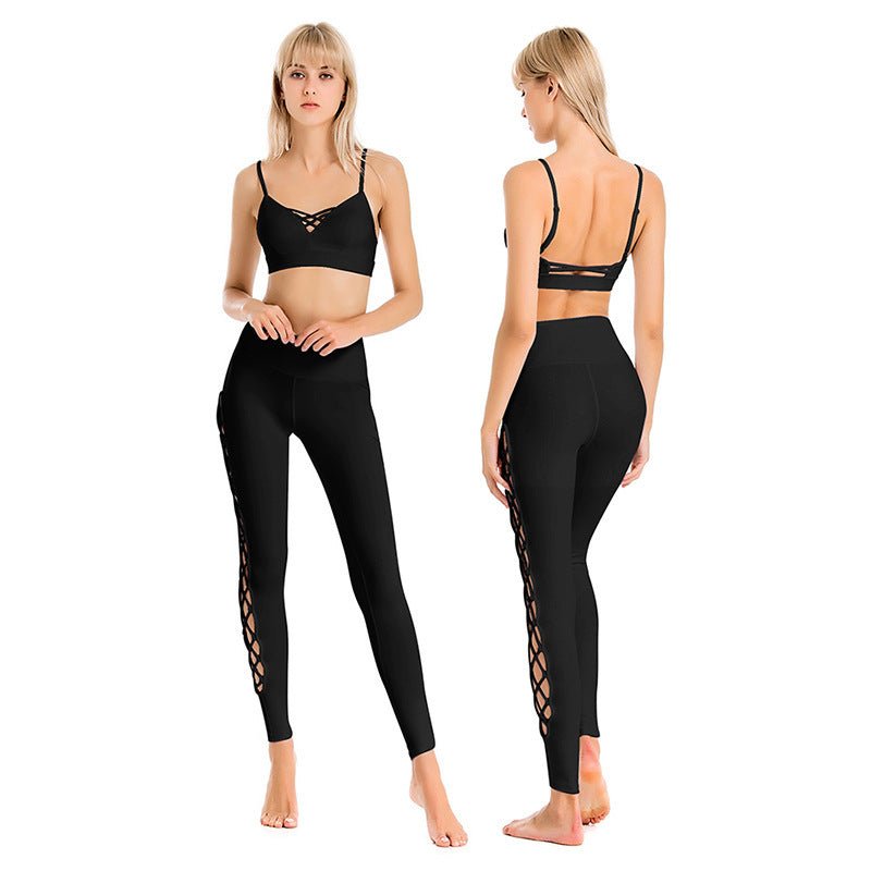 FlexMatch - Sports Bra and High-Stretch Legging Set by The Nevermore