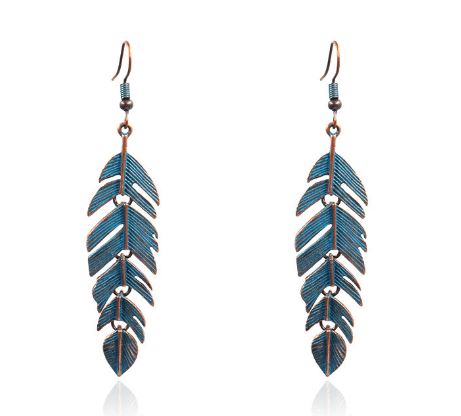 Foamy Riptide - The Nevermore Boho Retro Earrings – Unique Boho Jewelry by Nevermore Lifestyle & Tech |