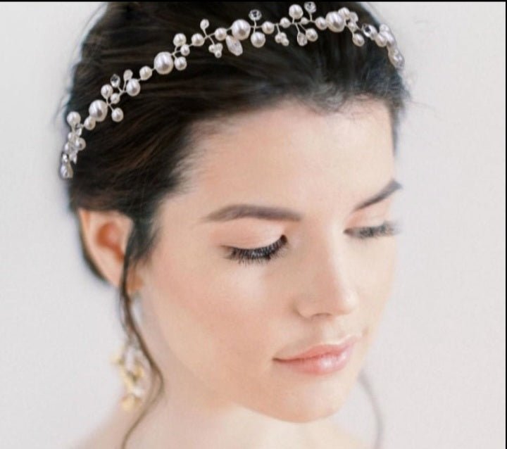 Forbidden Knights - Wedding Headband by The Nevermore – Unique Headbands by Nevermore Lifestyle & Tech | Gold