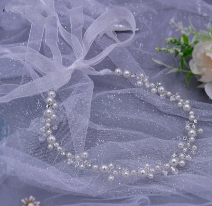 Forbidden Knights - Wedding Headband by The Nevermore – Unique Headbands by Nevermore Lifestyle & Tech | Silver