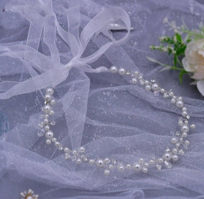 Forbidden Knights - Wedding Headband by The Nevermore – Unique Headbands by Nevermore Lifestyle & Tech | Silver