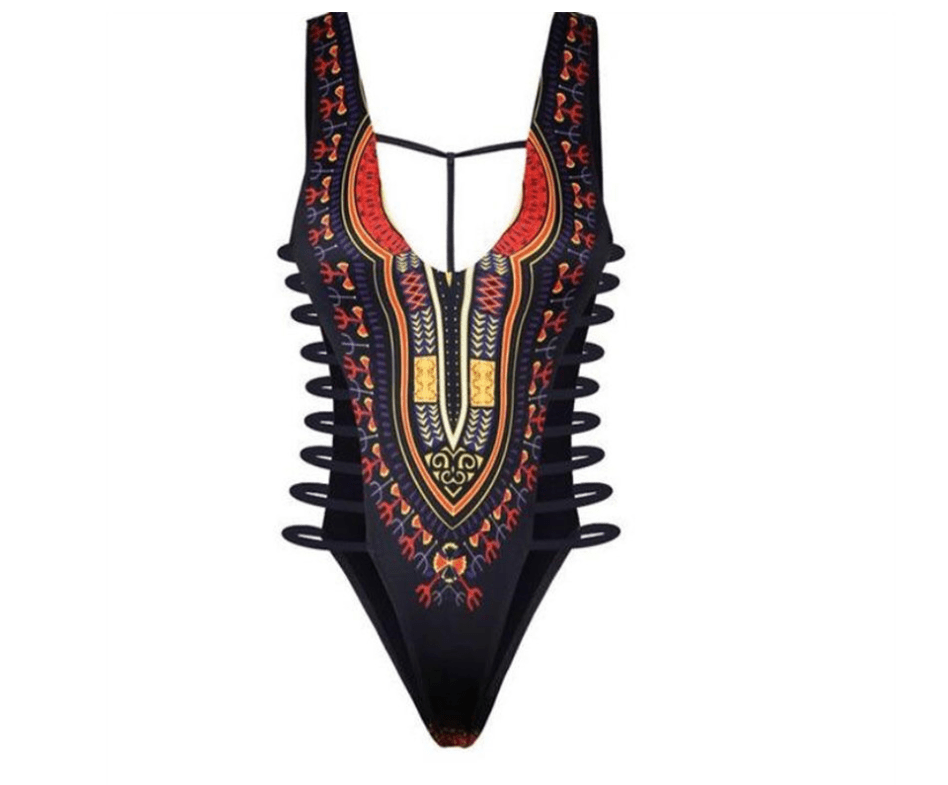 Free Spirit - Boho Swimsuit for Women by The Nevermore – Unique Boho Swimwear by Nevermore Lifestyle & Tech | L Black