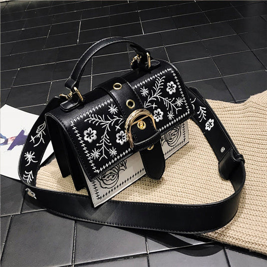 Free Spirit - PU Leather Square Bag by The Nevermore – Unique Bags by Nevermore Lifestyle & Tech | Black