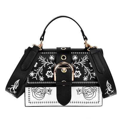 Free Spirit - PU Leather Square Bag by The Nevermore – Unique Bags by Nevermore Lifestyle & Tech | Black