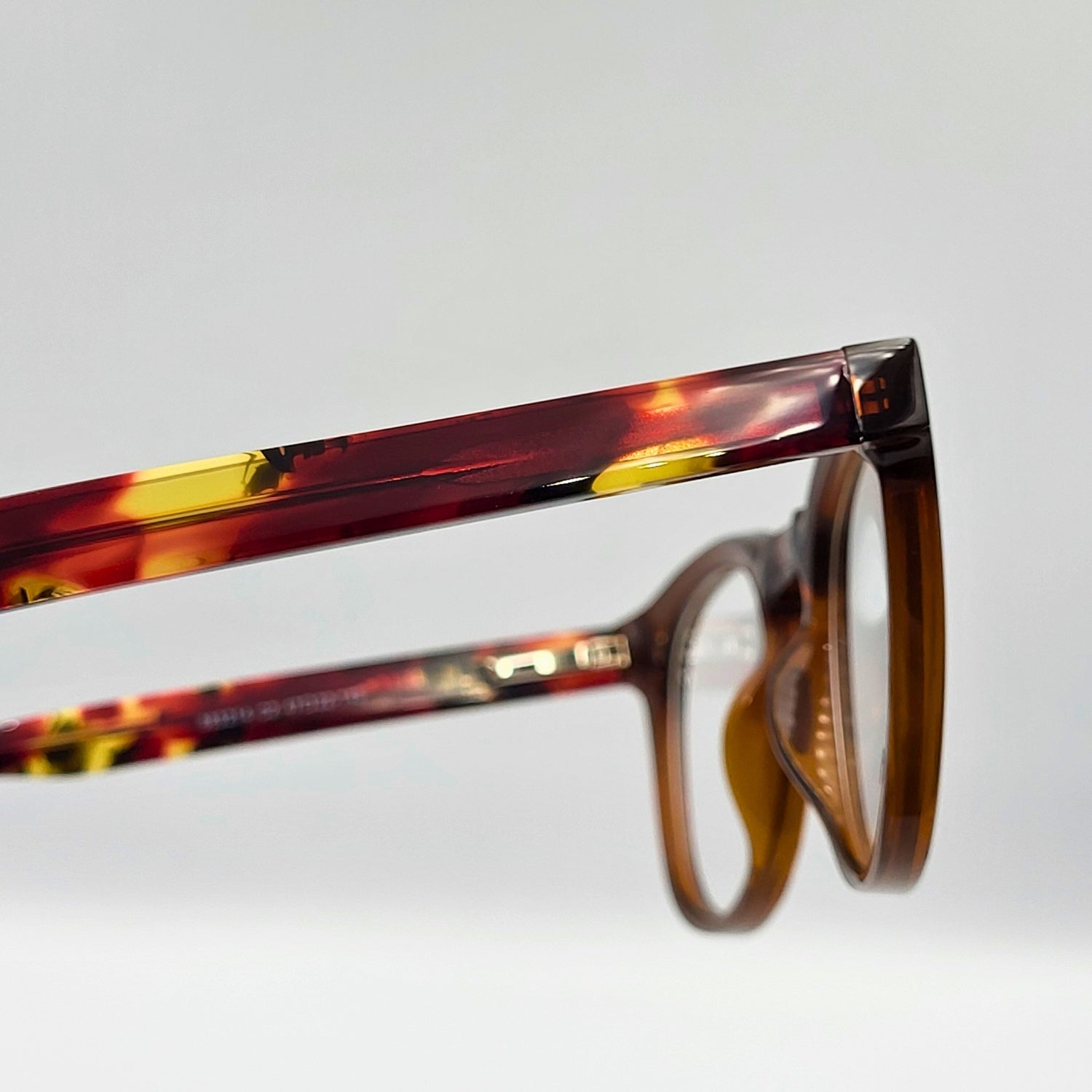 G - OTTICA 883214 - Brown Round Eyeglasses by The Nevermore – Unique Eyeglasses by Nevermore Lifestyle & Tech |