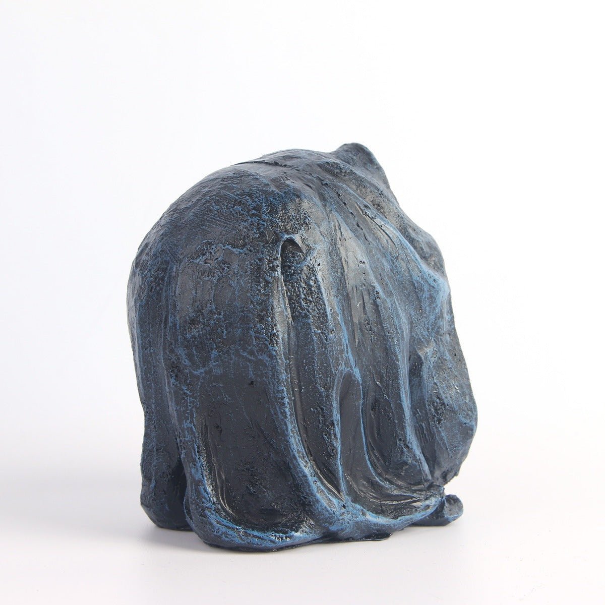 Ghost Skull - The Nevermore Gothic Home Decor Resin Crafts – Unique Gothic Home Decor by Nevermore Lifestyle & Tech | Painted