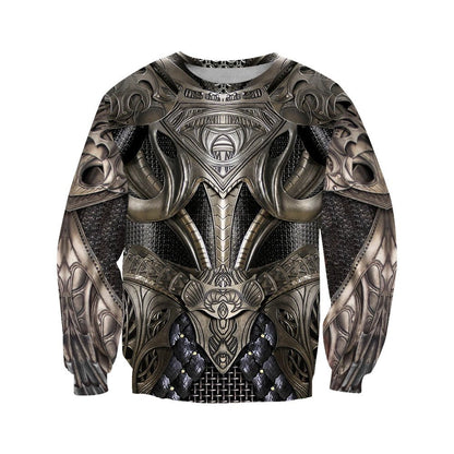 Gideon Ironheart Knight Armor - The Nevermore Knight Templar Hoodie Sweater Pullover for Men – Unique Men's Fashion by Nevermore Lifestyle & Tech | 3XL Sweatshirt