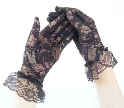 Ginger Cullen - The Nevermore Gothic Leather PVC Zip - Up Jumpsuit See - through Long - sleeved – Unique Women's Fashion by Nevermore Lifestyle & Tech | One Size Gloves