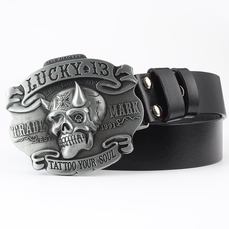 Godric Copperheart - The Nevermore Gothic Belt Trade Mark – Unique Gothic Fashion for Men by Nevermore Lifestyle & Tech | 105cm 011