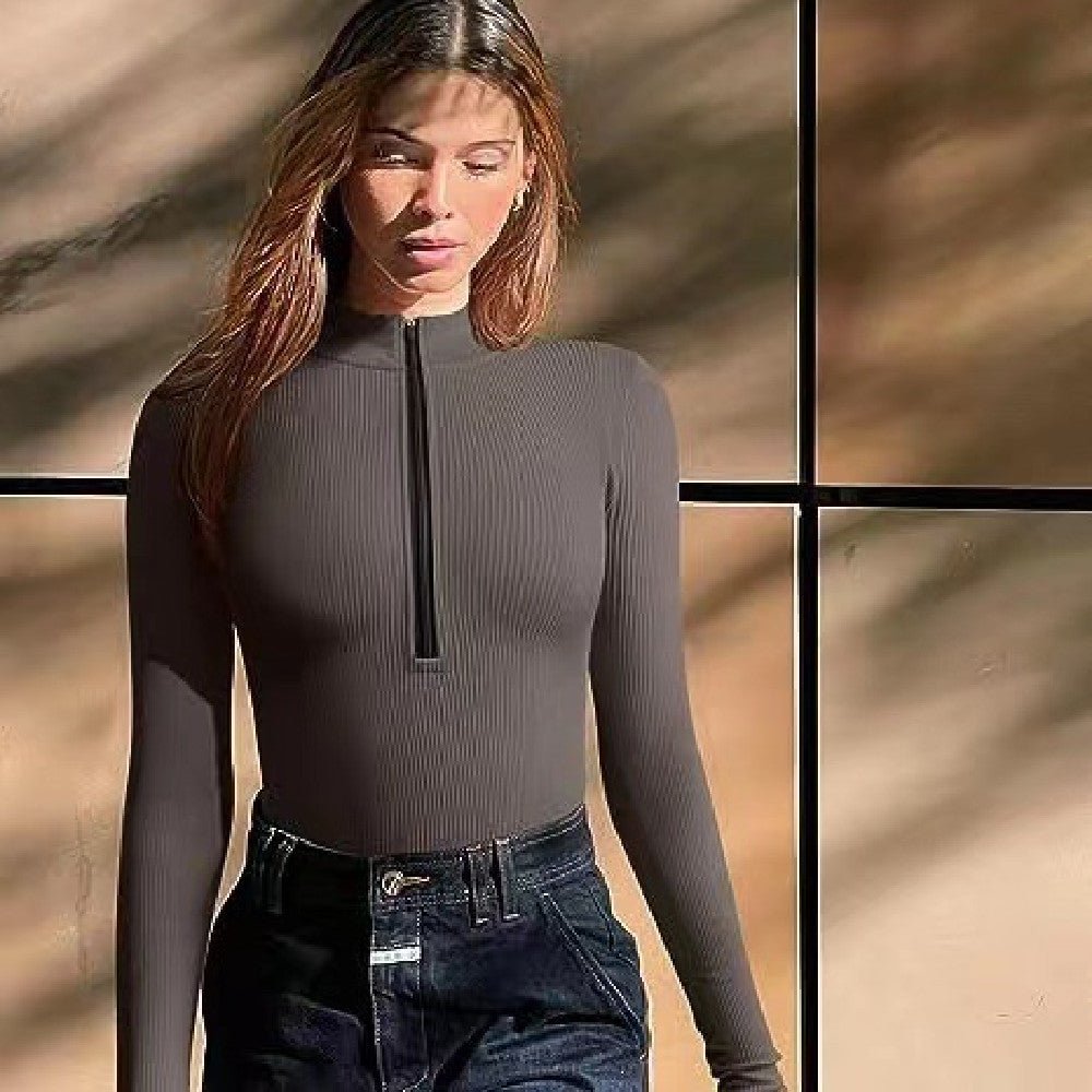 Golden Haven - Stylish Women Bodysuit by The Nevermore – Unique Bodysuits by Nevermore Lifestyle & Tech | Brown L