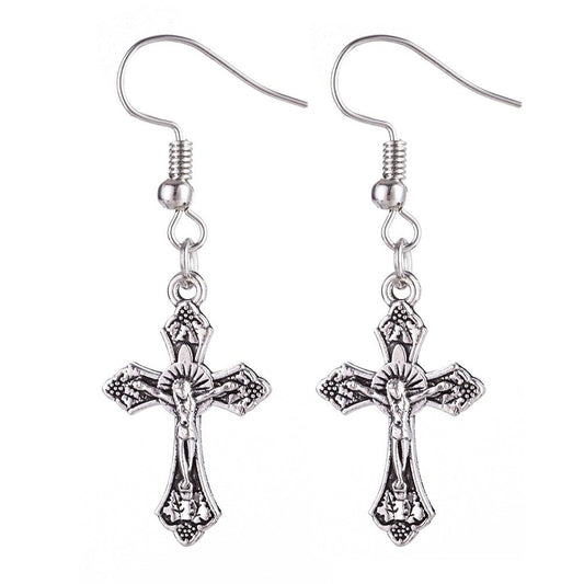 Grimerée - The Nevermore Earrings Cross – Unique Earrings by Nevermore Lifestyle & Tech |