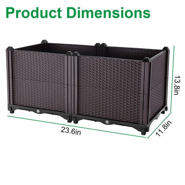 Elevated Garden Flowerpot For Outdoor Plants