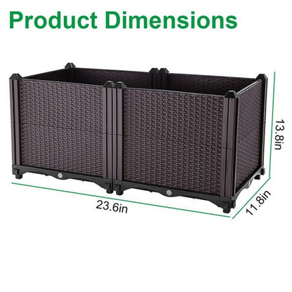 Elevated Garden Flowerpot For Outdoor Plants