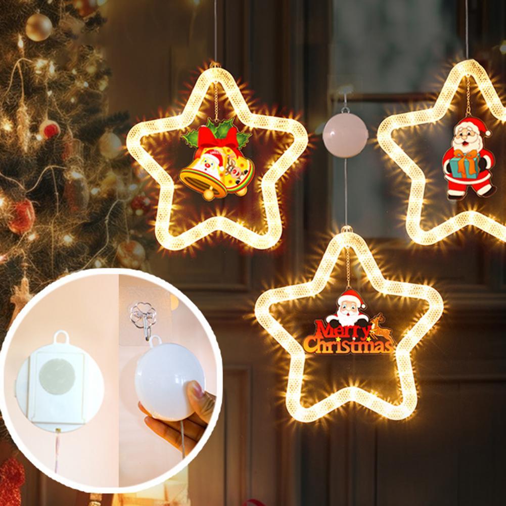 Holly Gleam – Christmas LED Star Pendant by The Nevermore – Unique Home Decor by Nevermore Lifestyle & Tech | Battery Type Bell