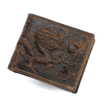 Hurley Snickerflame Dragon - The Nevermore Gothic Retro Handmade Men's and Women's Wallet – Unique Accessories by Nevermore Lifestyle & Tech | 1 Style