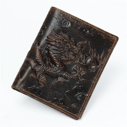 Hurley Snickerflame Dragon - The Nevermore Gothic Retro Handmade Men's and Women's Wallet – Unique Accessories by Nevermore Lifestyle & Tech | 3 Style