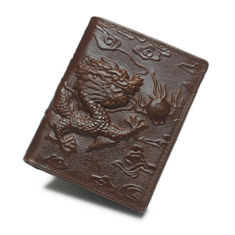 Hurley Snickerflame Dragon - The Nevermore Gothic Retro Handmade Men's and Women's Wallet – Unique Accessories by Nevermore Lifestyle & Tech | 4 Style