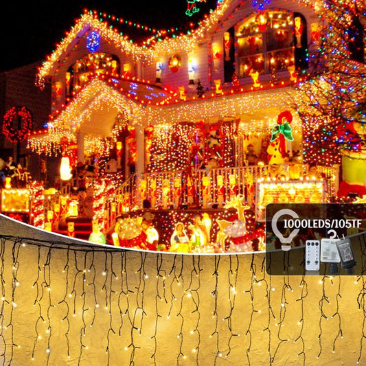 Ice Bar Lamp 32m 1000 LEDs – Warm Outdoor Lights by The Nevermore – Unique Christmas by Nevermore Lifestyle & Tech | Warm white