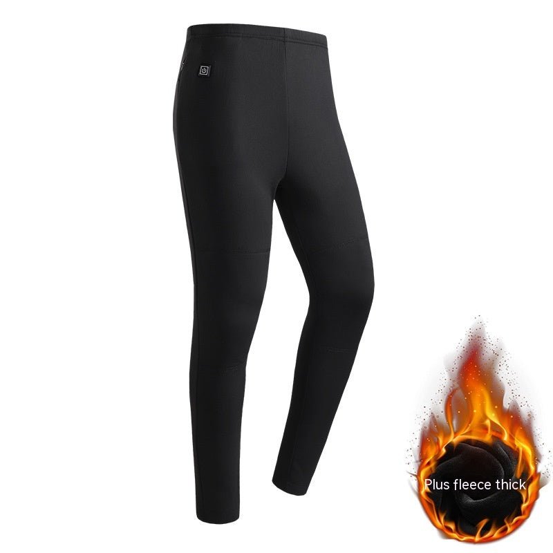 Ice Orion - The Nevermore Long Johns USB Heating Cold Protection Suit for Men – Unique Men's Fashion by Nevermore Lifestyle & Tech | 4XL Men Black Pants Zone 10