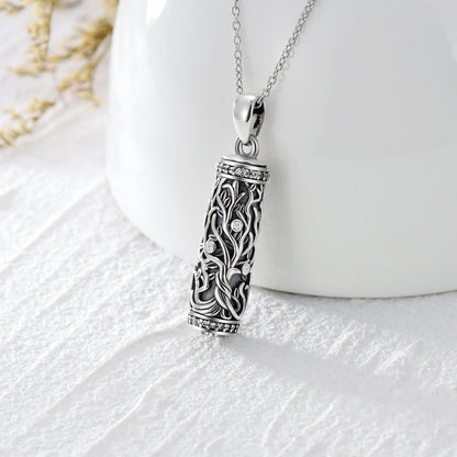 Idunn - Gothic Viking Pendant Necklace Urn 925 Silver by The Nevermore – Unique Gothic Jewelry by Nevermore Lifestyle & Tech | Silver