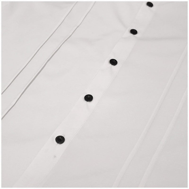 Jeremiah Steamweaver - The Nevermore Steampunk Shirt for Men – Unique Steampunk Fashion for Men by Nevermore Lifestyle & Tech | 2XL Black