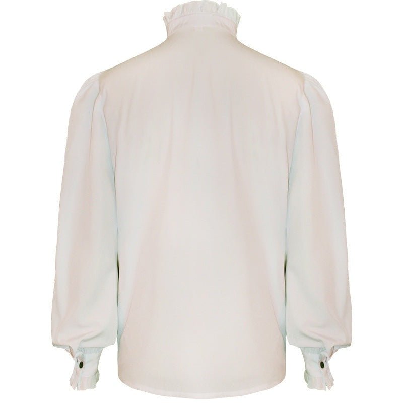 Jeremiah Steamweaver - The Nevermore Steampunk Shirt for Men – Unique Steampunk Fashion for Men by Nevermore Lifestyle & Tech | 2XL Black