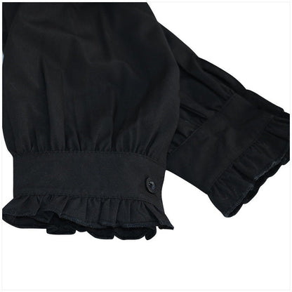 Jeremiah Steamweaver - The Nevermore Steampunk Shirt for Men – Unique Steampunk Fashion for Men by Nevermore Lifestyle & Tech | 2XL Black