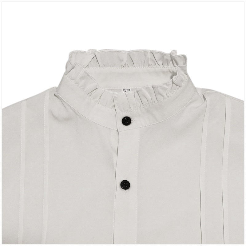 Jeremiah Steamweaver - The Nevermore Steampunk Shirt for Men – Unique Steampunk Fashion for Men by Nevermore Lifestyle & Tech | 2XL Black