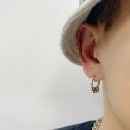 Jonas Darken - The Nevermore Gothic Earrings Sterling Silver Ear Studs for Men and Women – Unique Gothic Jewelry by Nevermore Lifestyle & Tech | A pair Black