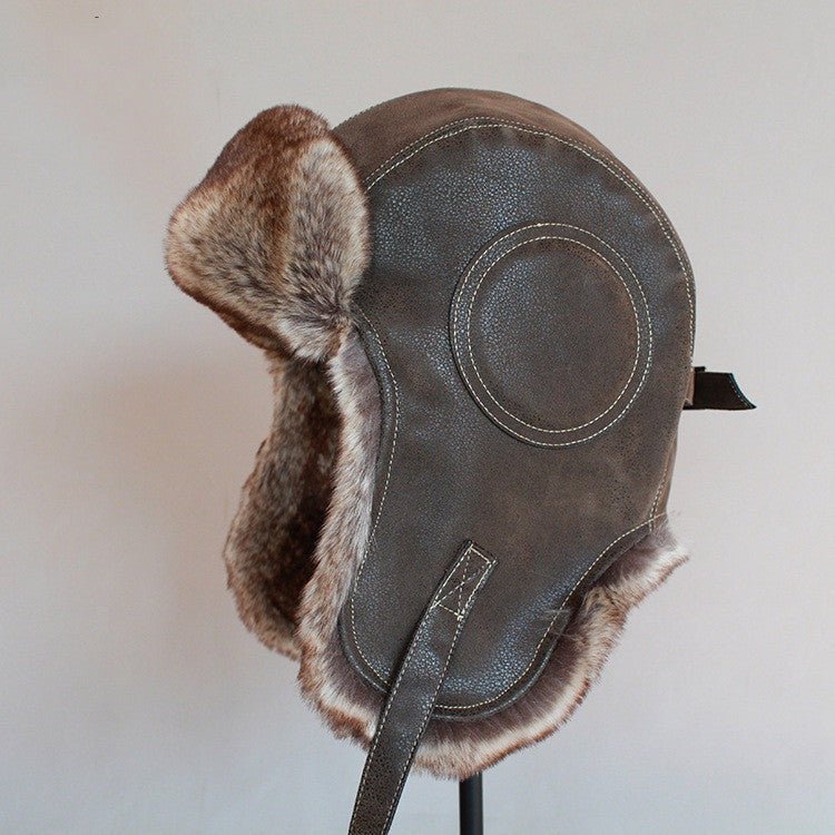 Jonnie Twomey Pilot - The Nevermore Steampunk Hat for Men and Women – Unique Steampunk Fashion by Nevermore Lifestyle & Tech | L Brown