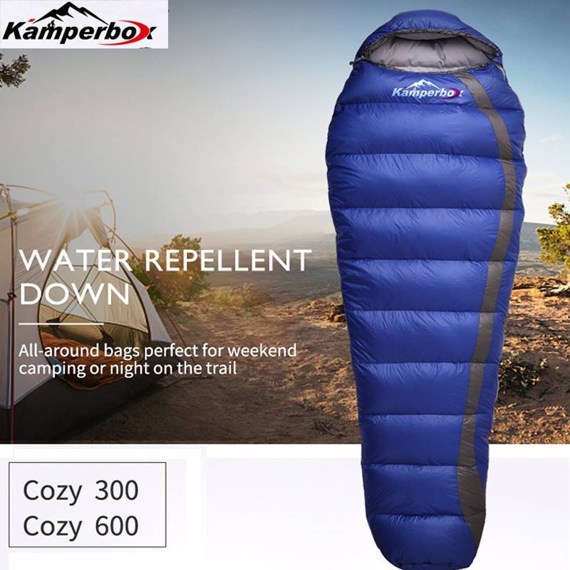 Kamperbox Sleeping Bag Winter Low-temperature Down Sleeping Bag Camping
