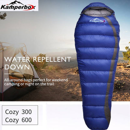 Kamperbox Sleeping Bag Winter Low-temperature Down Sleeping Bag Camping