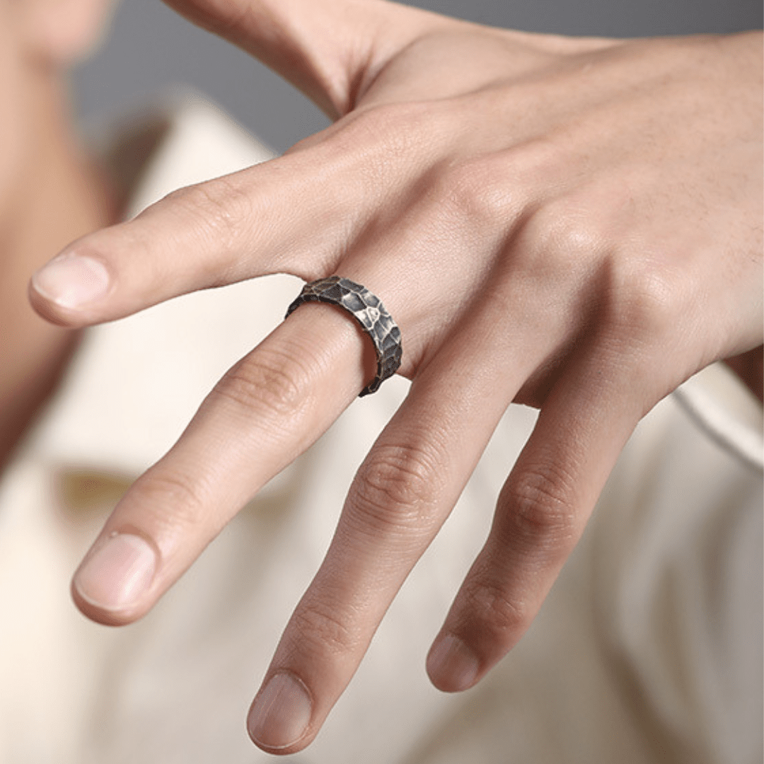 Kare - The Nevermore Norse Vikings Ring for Men – Unique Gothic Jewelry by Nevermore Lifestyle & Tech | Adjustable opening Retro